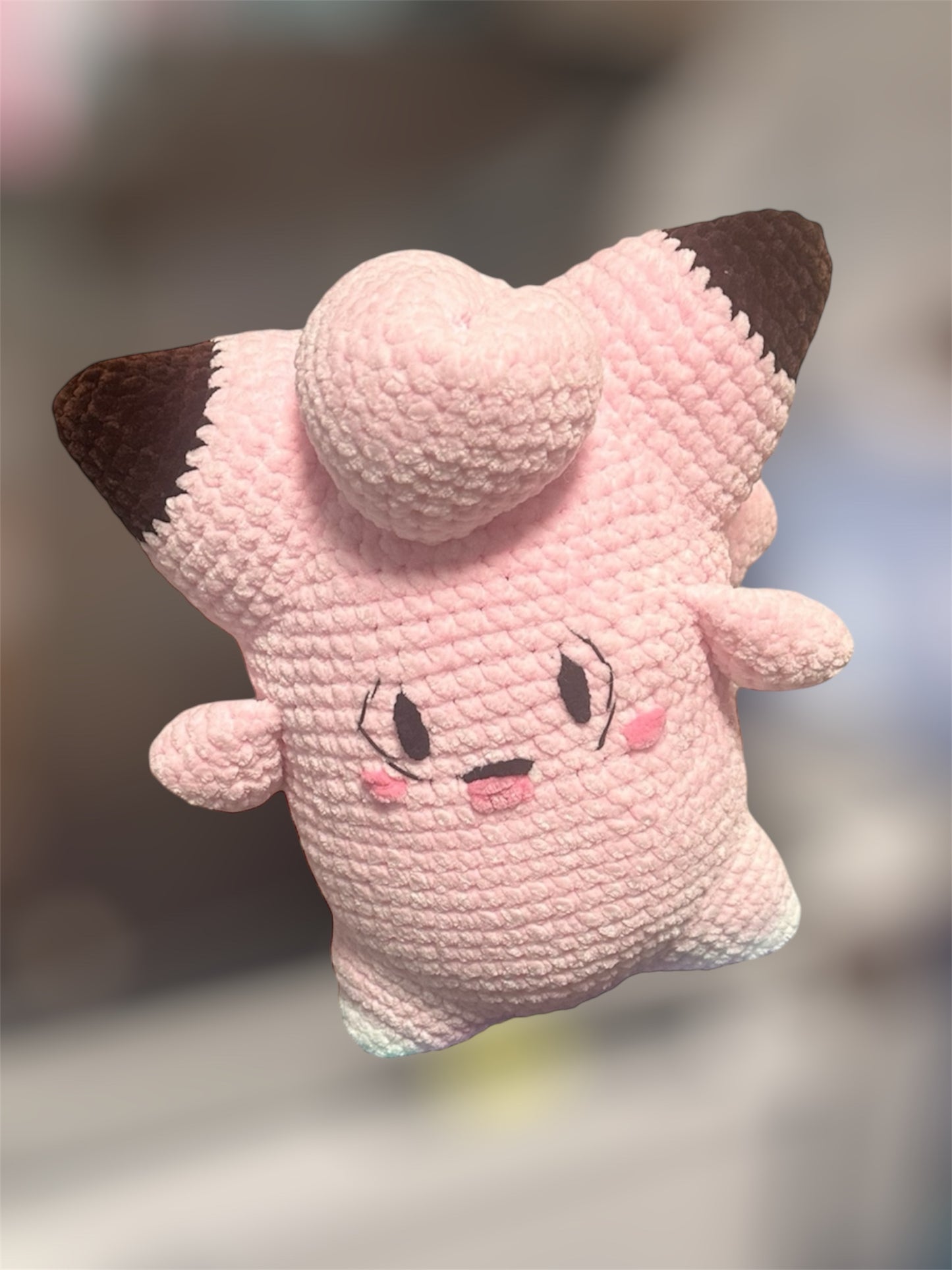 Clefairy 12” Handmade Crochet