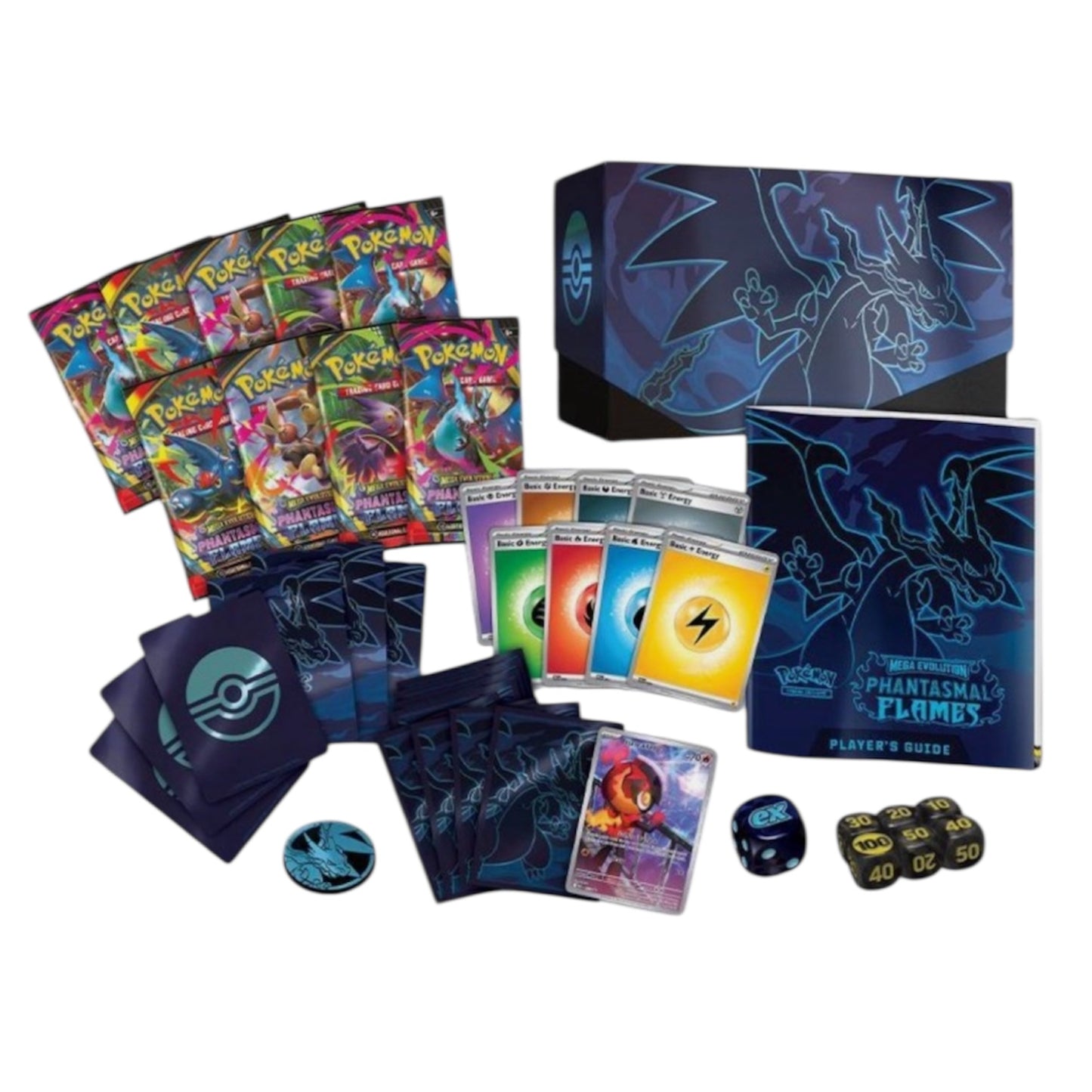 Phantasmal Flames Elite Trainer- 9 packs