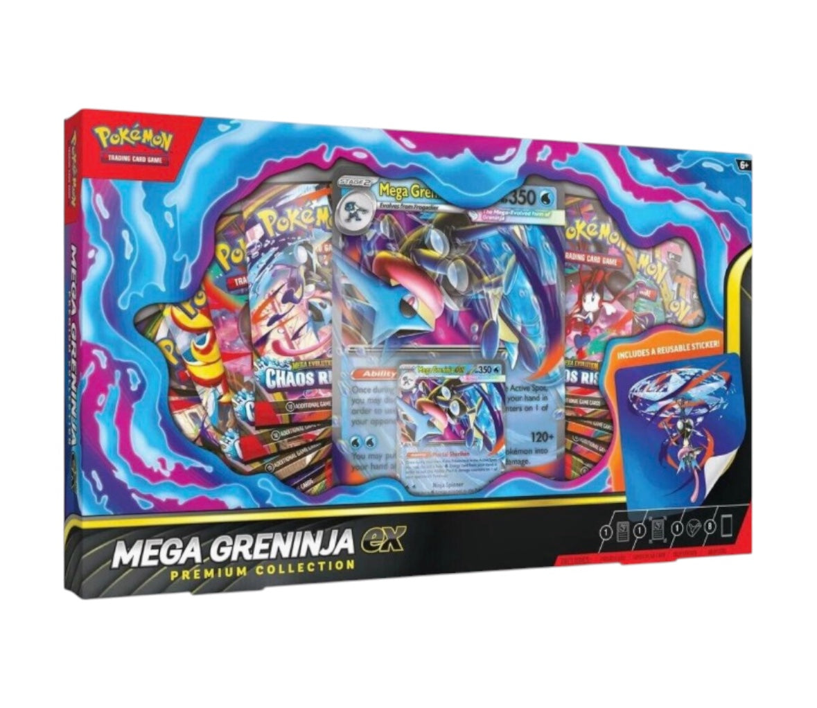 Mega Greninja ex Premium Collection (8 Packs)