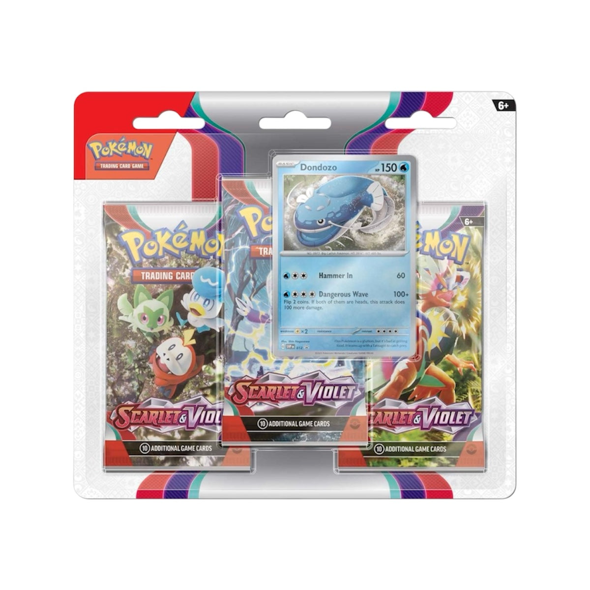 Scarlet & Violet Base- 3 Pack Blister