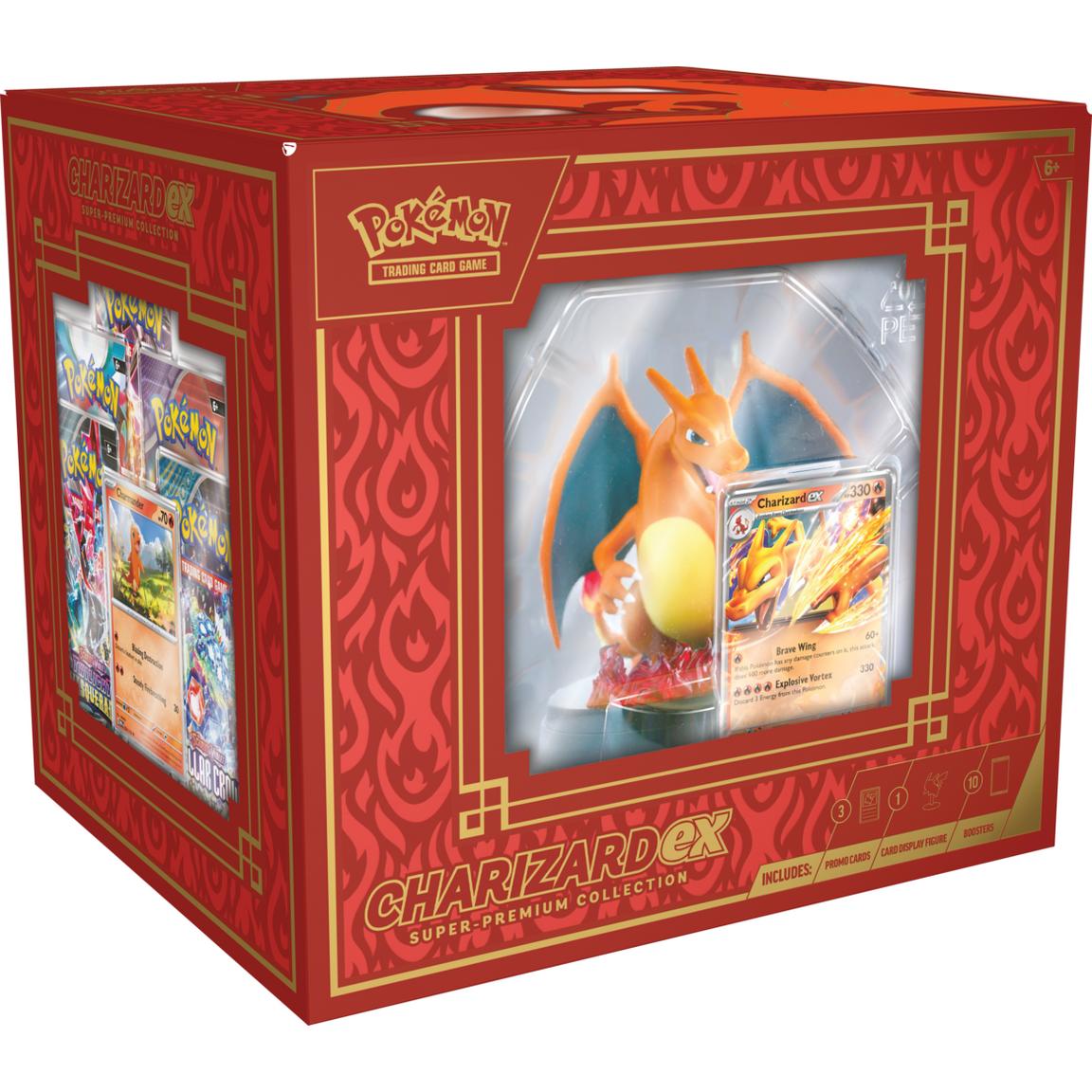 Pokémon TCG: Charizard ex Super Premium Collection (10 packs)