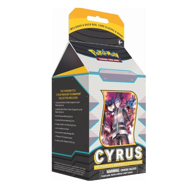 Cyrus Premium Tournament Collection Box-Pokémon (7 packs)