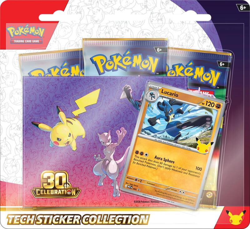 30th Celebration Tech Sticker Collection (3 pack)