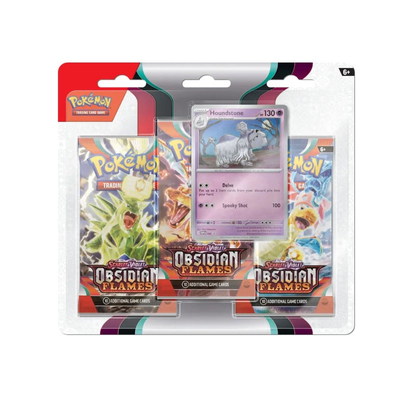 Obsidian Flames-3 Pack Blister