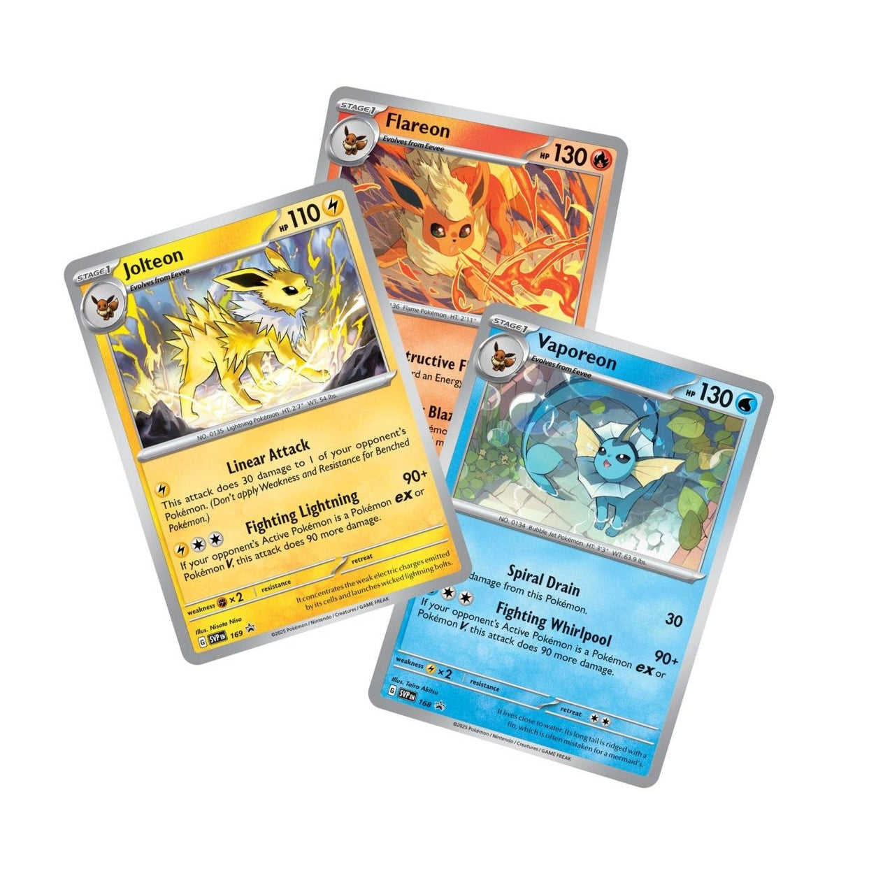 Prismatic Evolutions Pokémon Poster Collection (3 packs)