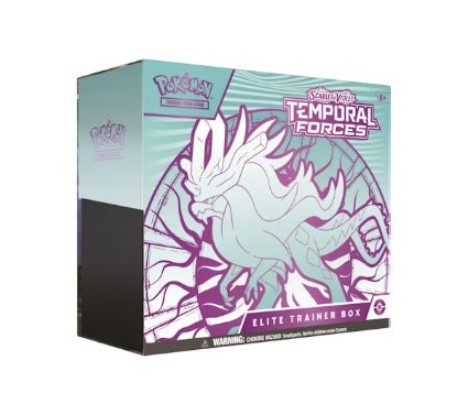 Temporal Forces Pokemon Elite Trainer Box (9 packs)