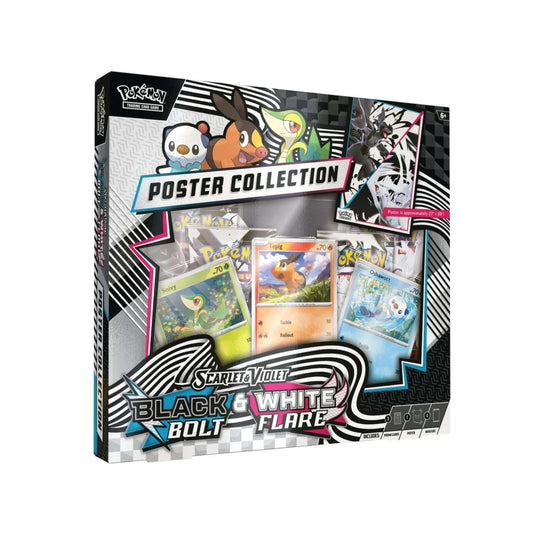 Unova Poster Collection - SV: Black Bolt (4 Packs)