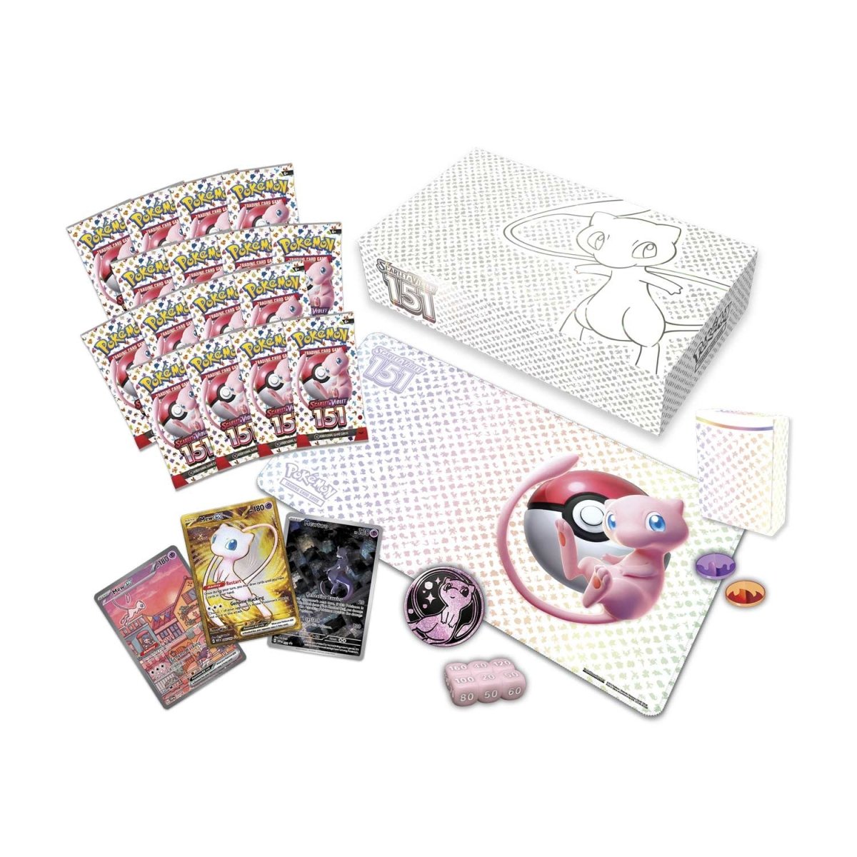Pokémon TCG: Scarlet & Violet-151 Ultra-Premium Collection Contents