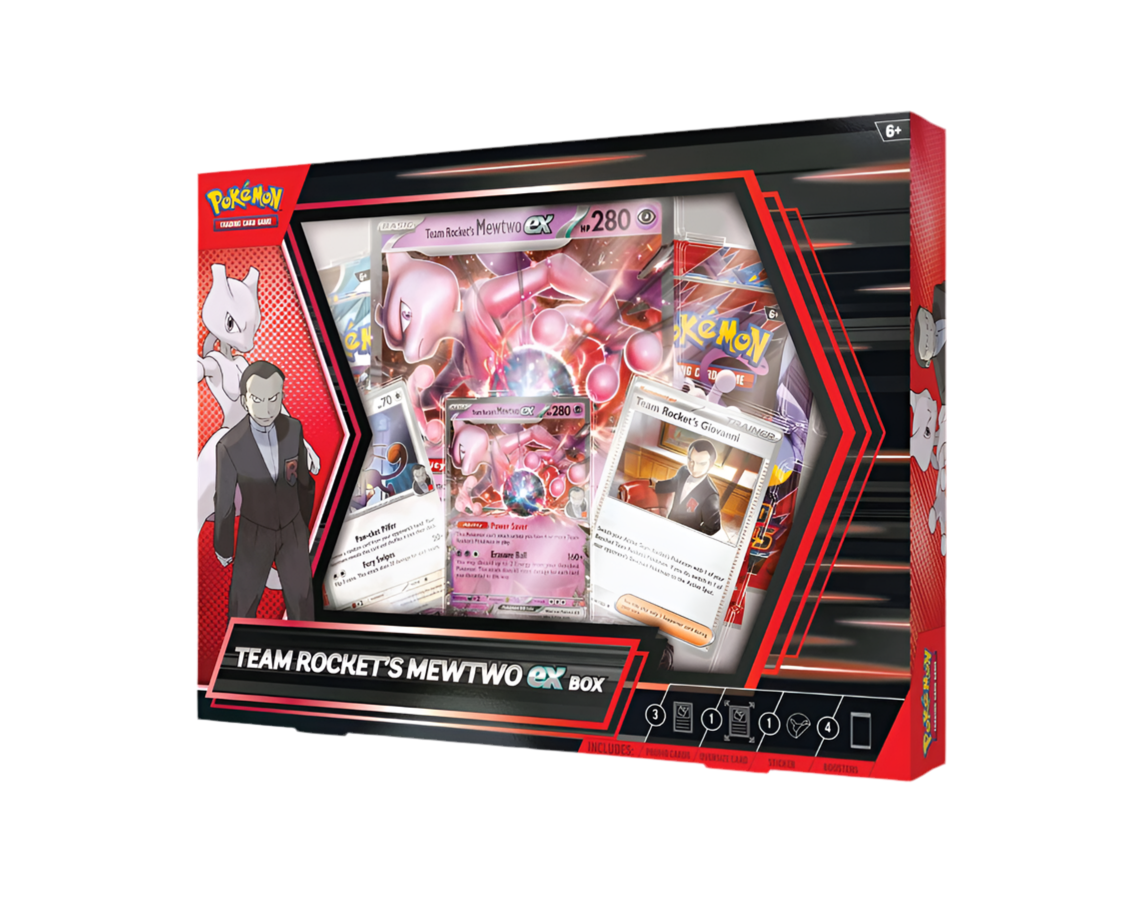 Team Rocket Mewtwo Collection Box (4 packs)
