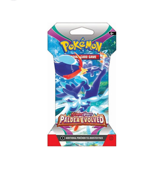 Paldea Evolved Pokémon- Sleeved Booster Pack