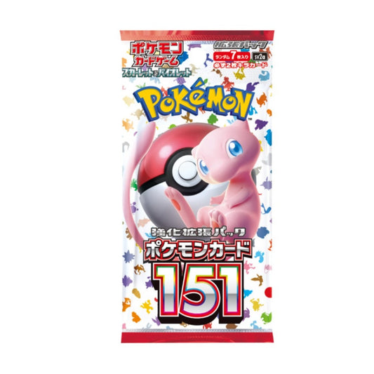 Scarlet & Violet 151 - Japanese Single Pack