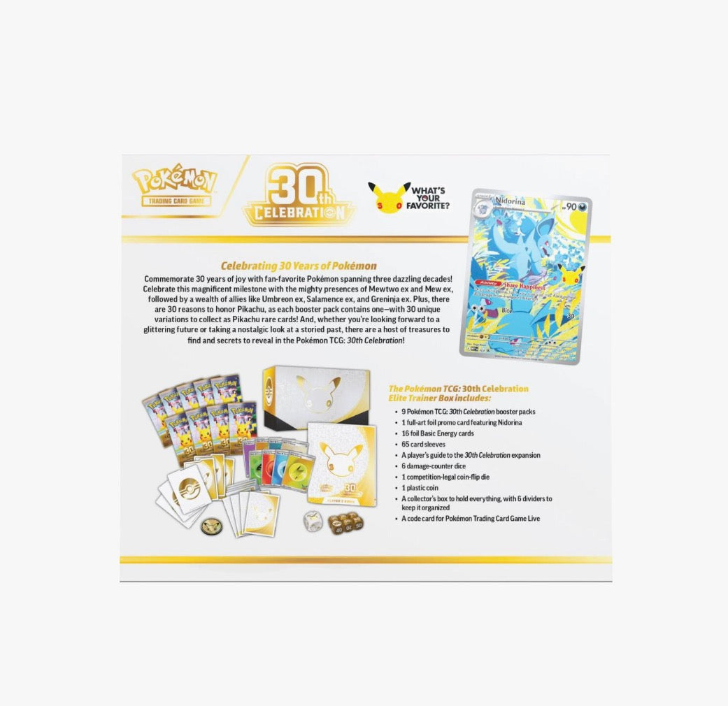 30th Celebration Elite Trainer Box