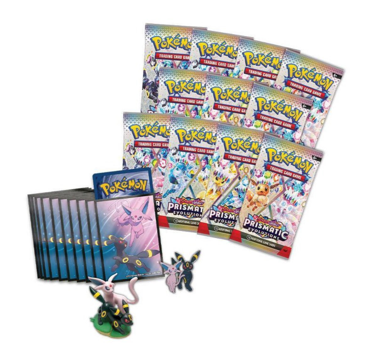 Prismatic Evolution Premium Figure Collection (11 packs)