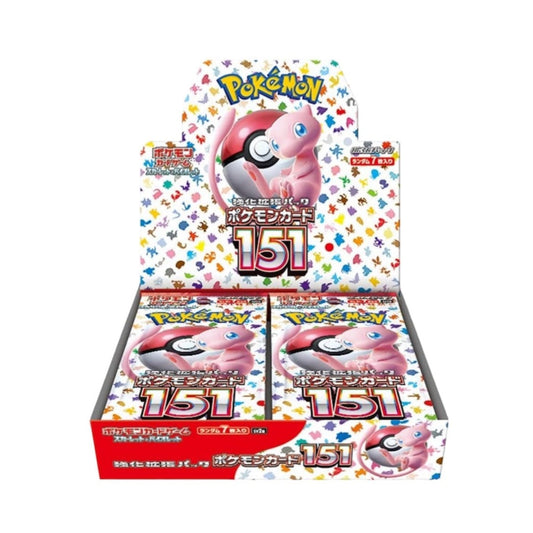 Scarlet & Violet 151 - Japanese Booster Box