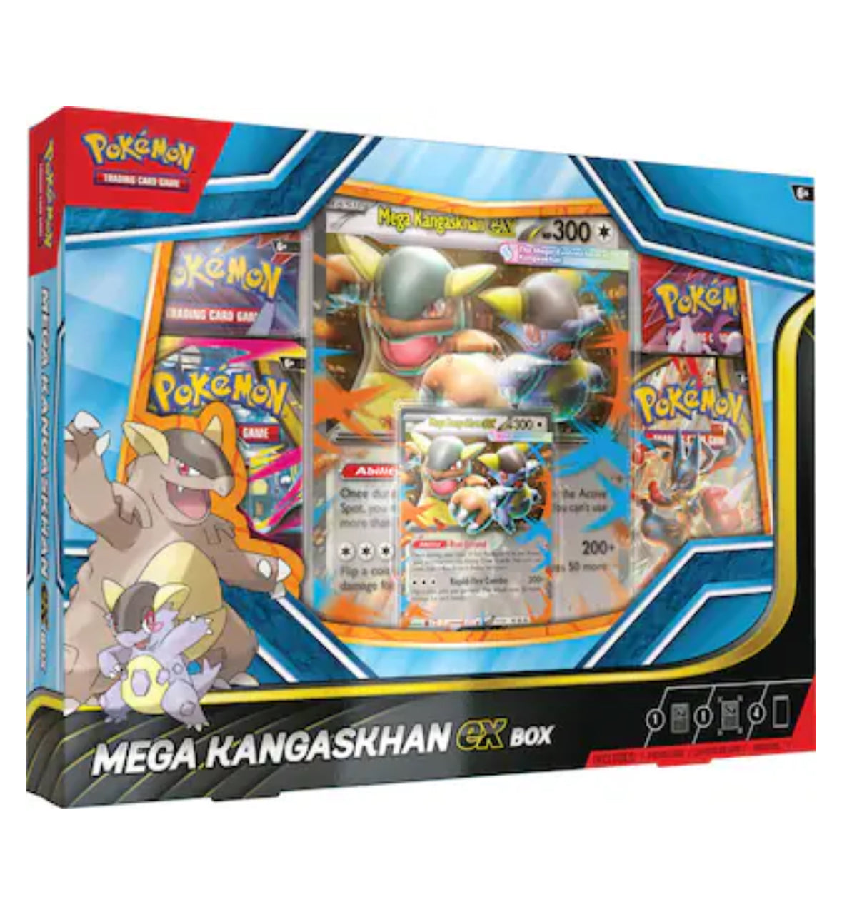 Mega Kangaskhan ex Box-(4 Packs)