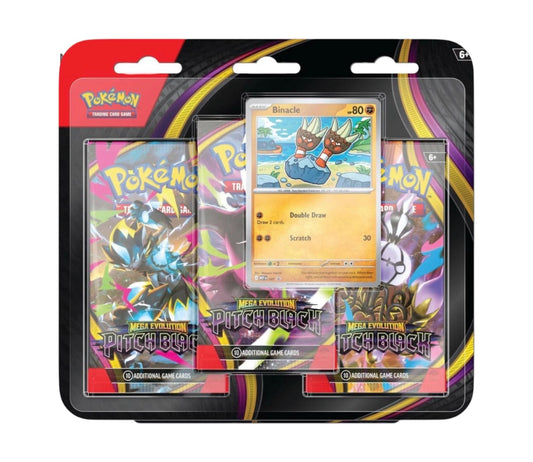 Pitch Black 3-Pack Blister [Binacle]