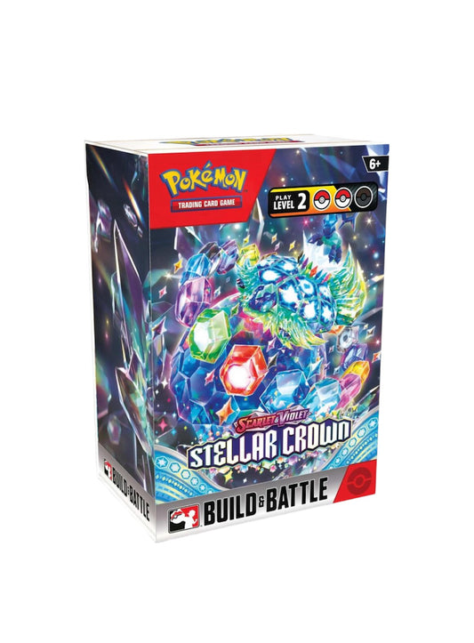 *PREORDER* Stellar Crown Pokémon Build & Battle (4 packs)