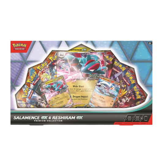 Salamence ex & Reshiram ex Premium Collection (10 packs)