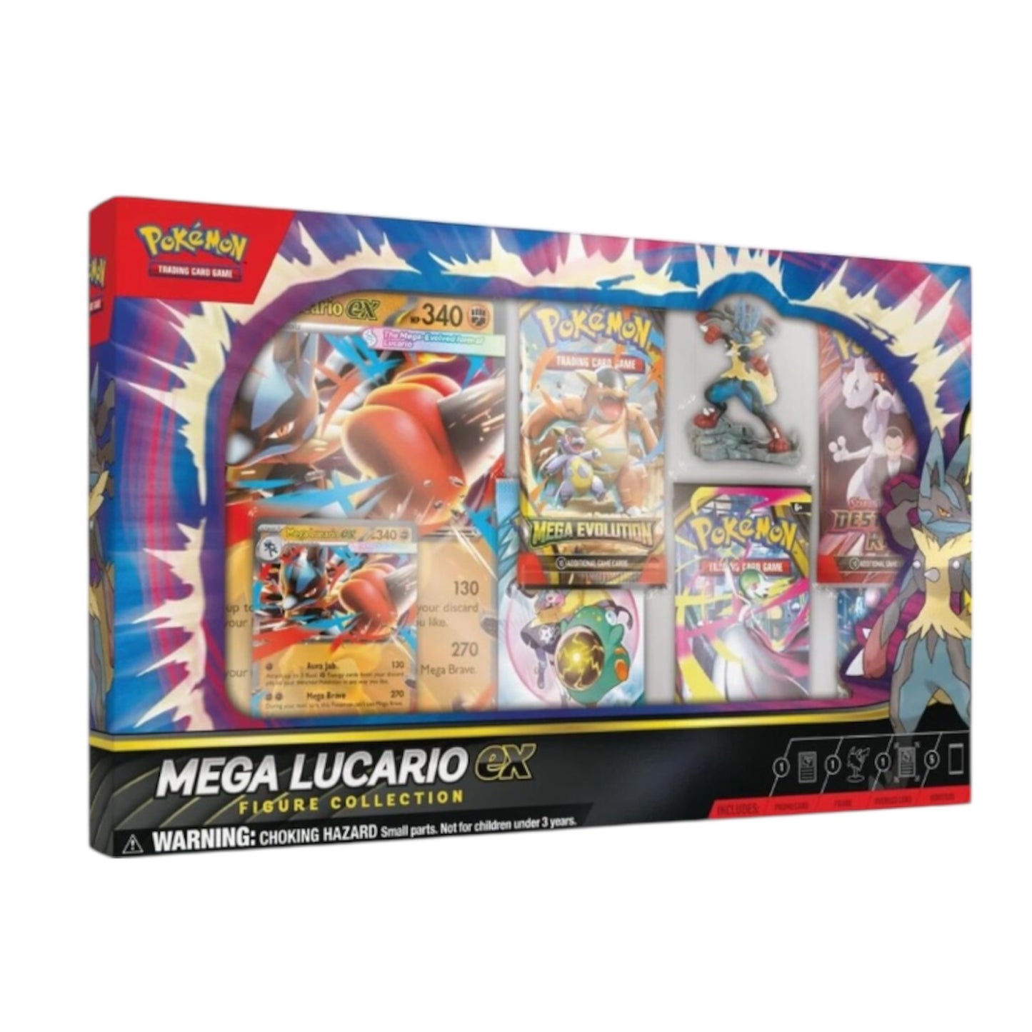 Mega Lucario ex Premium Figure Collection (5 packs)