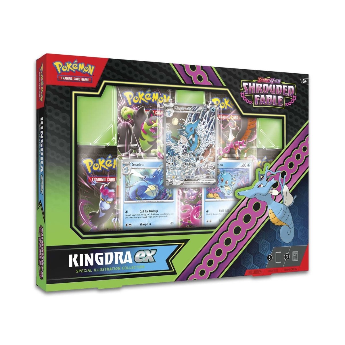 front of kingdra box