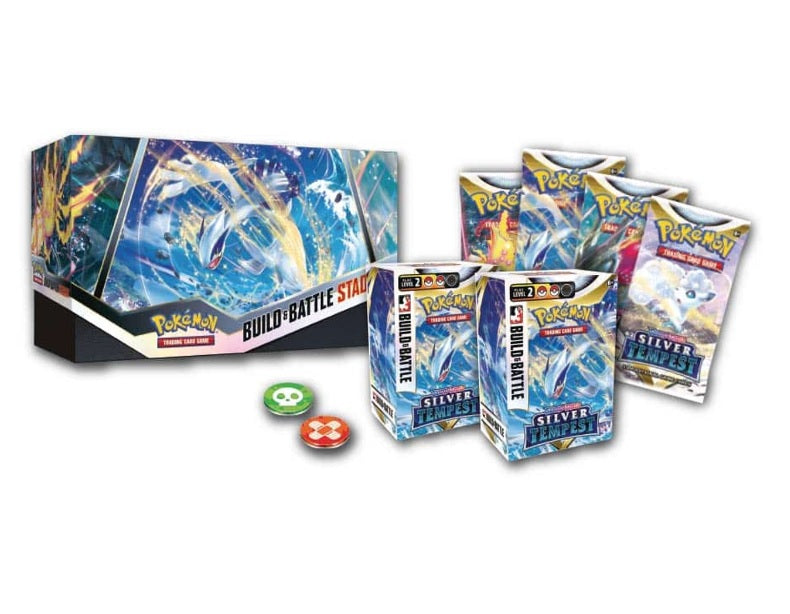 Silver Tempest Build & Battle Stadium Box (12 packs)