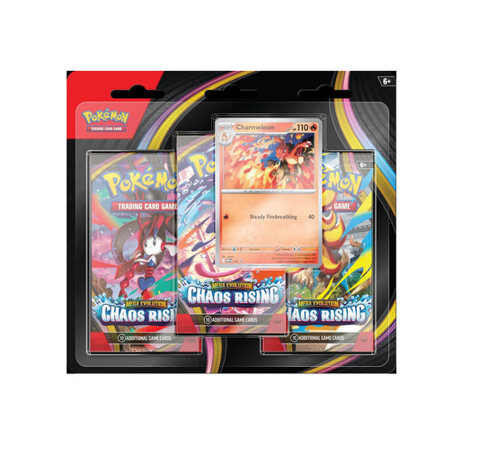 Chaos Rising 3-Pack Blister [Charmeleon]