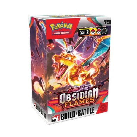 Obsidian Flames Build & Battle (4 packs)