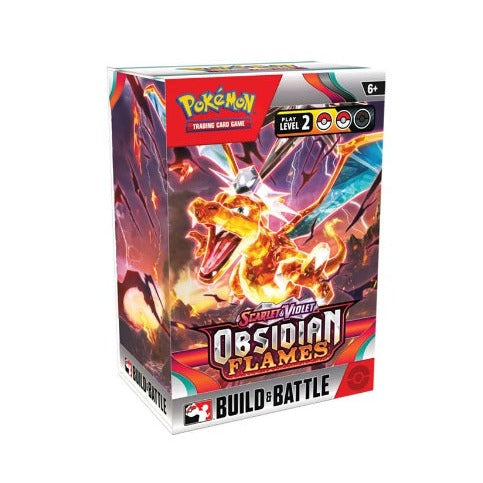 Obsidian Flames Build & Battle (4 packs)