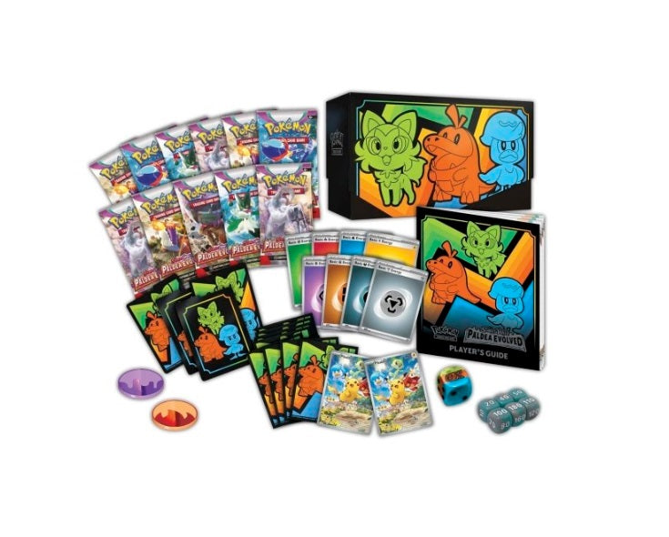 Paldea Evolved Pokemon Elite Trainer Box (9 packs)