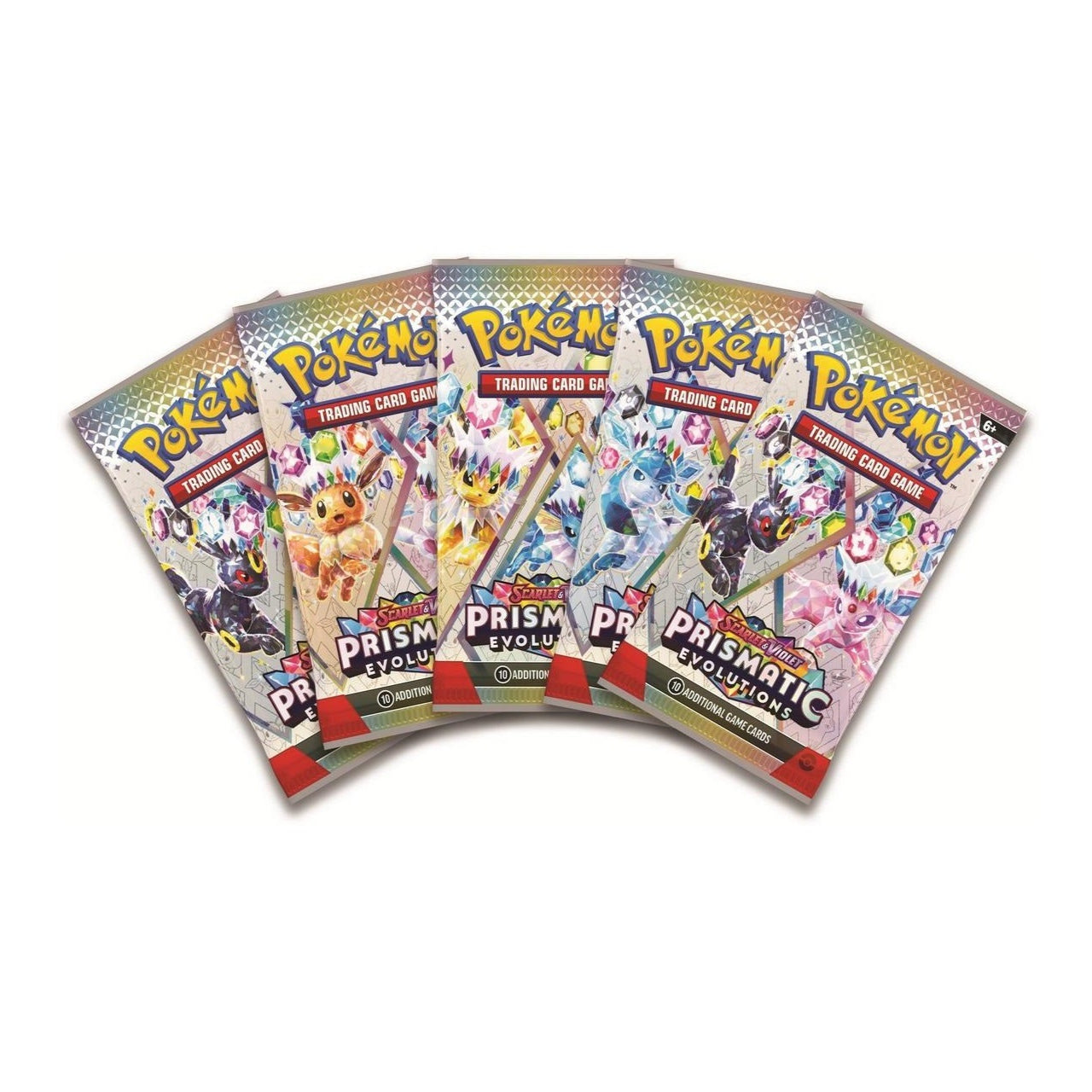 *LIMIT 1* Prismatic Evolution Binder Collection- Pokémon (4 packs)