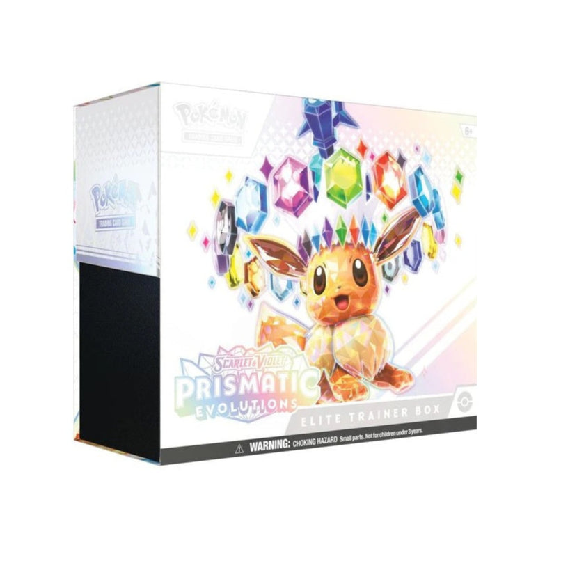 *LIMIT 2*  Prismatic Evolutions Pokémon Elite Trainer Box (9 packs)