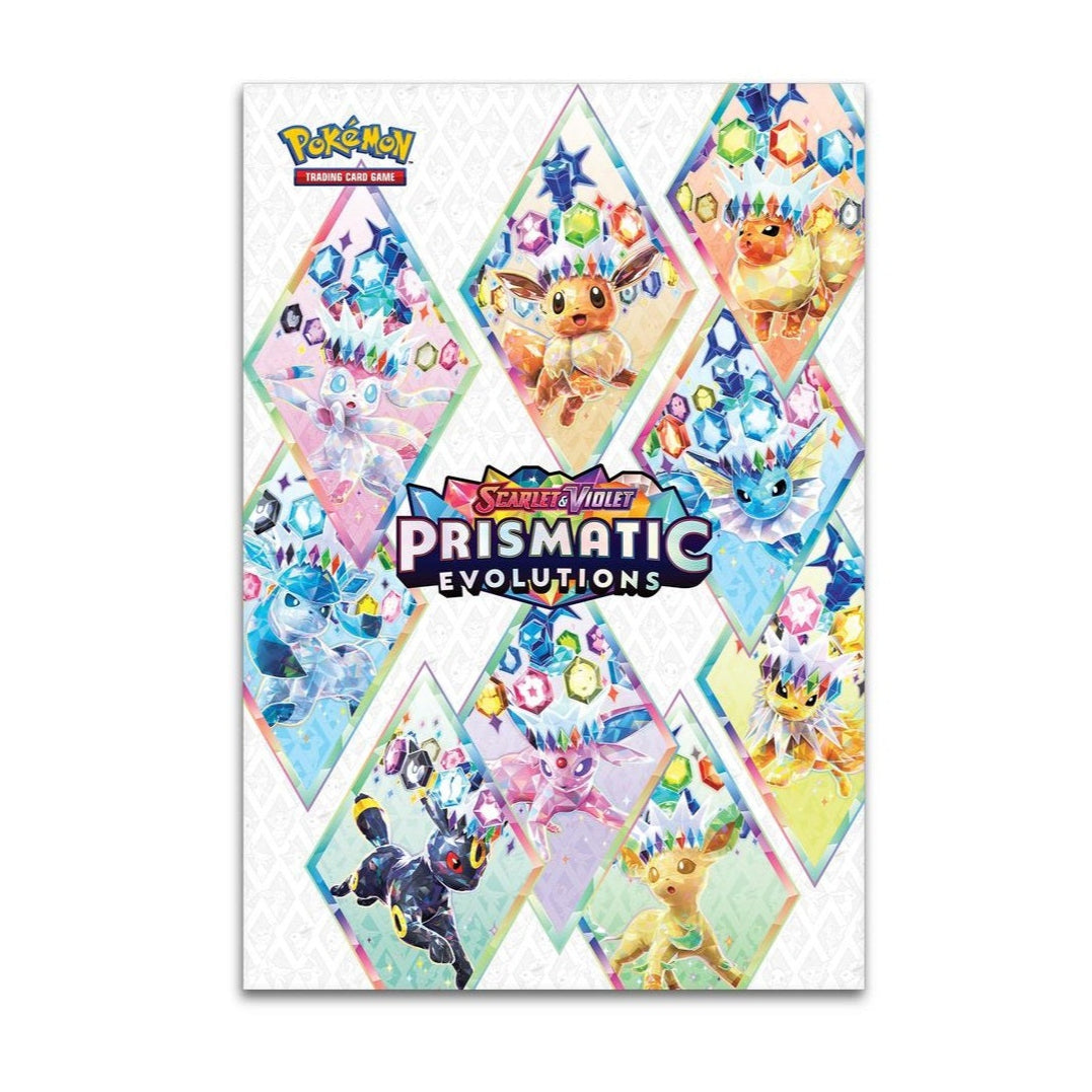 *LIMIT 2* Prismatic Evolutions Pokémon Poster Collection (3 packs)