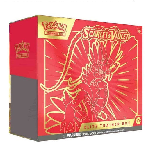 Scarlet & Violet Pokemon Elite Trainer Box (9 packs)