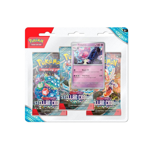 Stellar Crown 3 packs Blisters - Pokémon