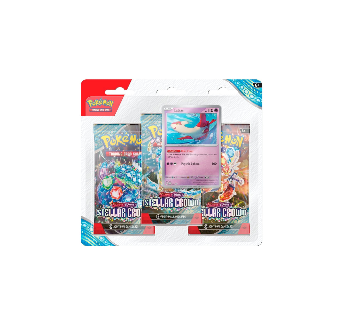 Stellar Crown 3 packs Blisters - Pokémon