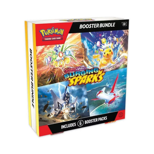 Surging Spark Pokémon Booster Bundle (6 packs)