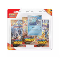 Surging Sparks Pokémon- Three Booster Blister