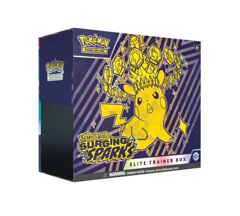 Surging Sparks Pokemon Elite Trainer Box (9 packs)