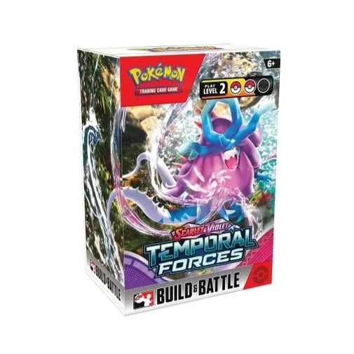 Pokémon TCG: Scarlet & Violet-Temporal Forces Build & Battle Box