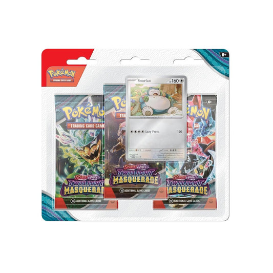 Twilight Masquerade Pokemon Three-Booster Blister