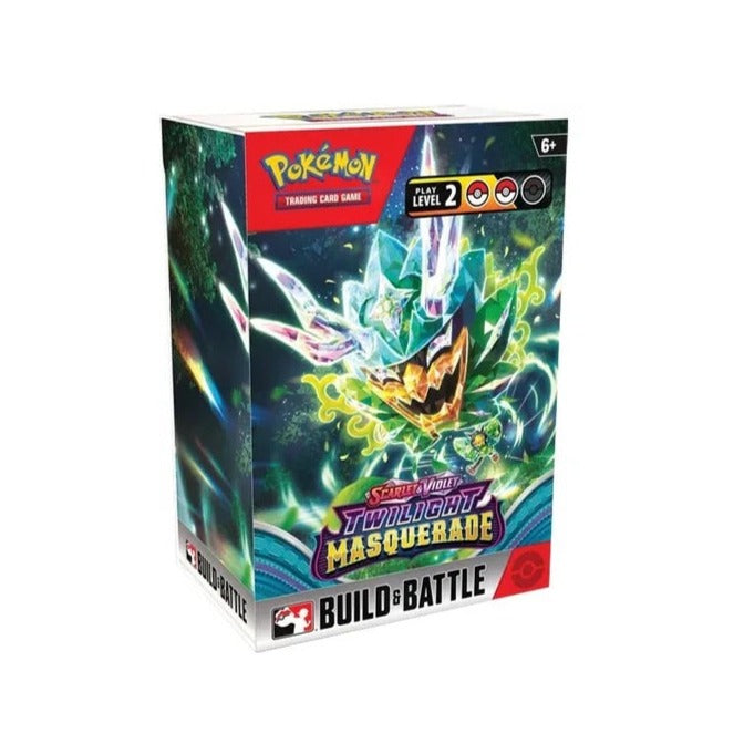 Twilight Masquarade Pokemon Build & Battle (4 packs)