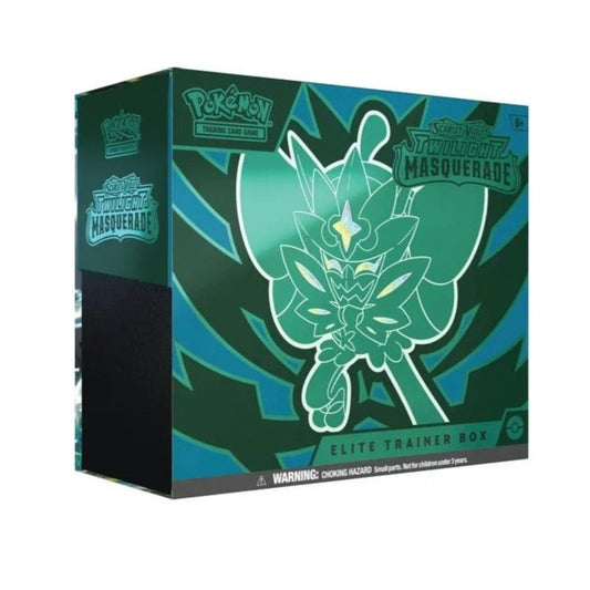 Twilight Masquerade Pokemon Elite Trainer Box (9 packs)