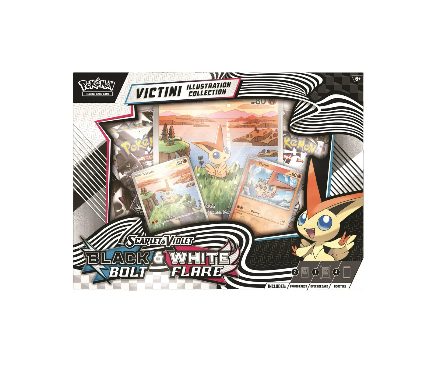 Unova Victini Illustration Collection- SV (4 Packs)