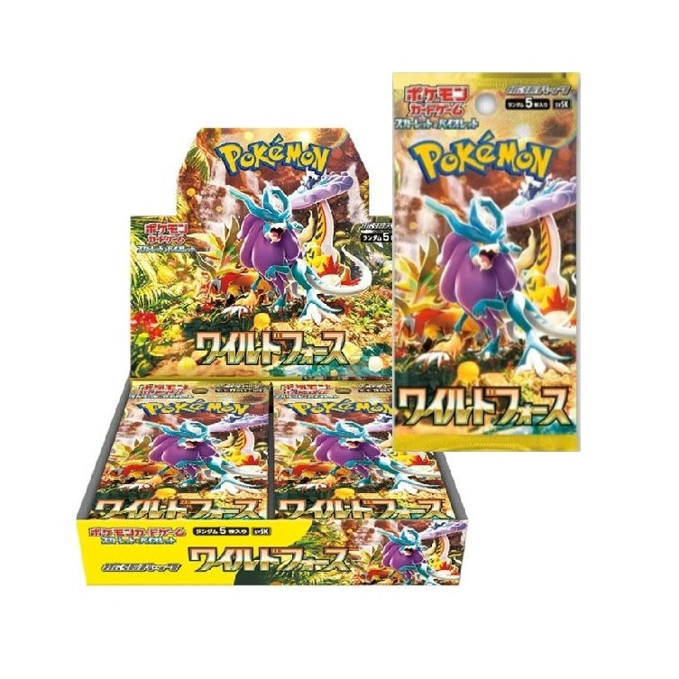 WILD FORCE POKEMON BOOSTER BUNDLE (JAPANESE)